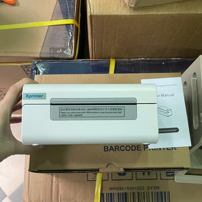 Máy in nhiệt Xprinter XP-D465B USB + WiFi chuyên in đơn hàng TMĐT, tem nhãn mã vạch từ điện thoại và máy tính - Hàng chính hãng