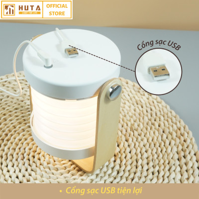 Đèn Đọc Sách Cảm Ứng HUTA DS1 Đổi Kiểu Đa Dạng, Tăng Giảm 3 Mức Sáng, Sạc Pin Tích Điện, Decor Trang Trí Phòng Ngủ Cute Dễ Thương, Bàn Học Bàn Làm Việc