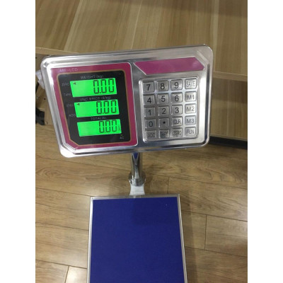 Cân Bàn Điện Tử Công Nghiệp ABG (Loại 100kg) Mặt Bàn 30*40 cm, Có Chức Năng Tính Giá, Ghi Nhớ, Trừ Bì, Tự Động Về, Cộng Dồn - Hàng Chính Hãng 