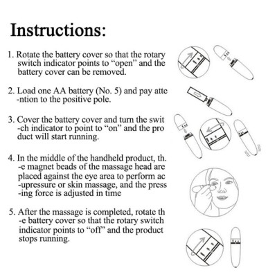 Máy Massage Xóa Bọng Mắt Mini Zung Mát - Mạnh - Loại Tốt Giá Rẻ (Xả Kho Hàng) (Hàng Chính Hãng)