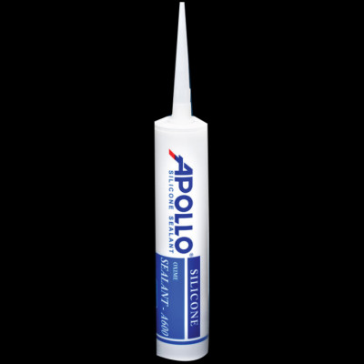 Keo silicon Apollo A600 chống thấm tốt, bền bỉ (keo trong - keo trắng đục) 300ml