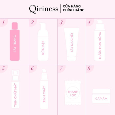Kem dưỡng ẩm tái tạo da và thu nhỏ lỗ chân lông nguồn gốc thiên nhiên Qiriness Matifying Moisture Emulsion 50ml