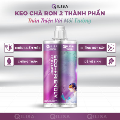 Combo Keo Chà Ron Qilisa và Dụng Cụ Thi Công (Không Bao Gồm Súng Bơm Keo)