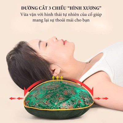 Gối Điện Ngải Cứu Thảo Dược Làm NóngMassage – Xua Tan Đau Mỏi Vai Gáy Cực Nhanh
