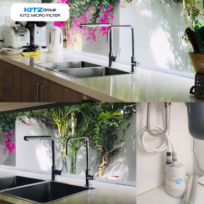 Máy lọc nước lắp dưới bồn rửa Kitz OSS-Q4 - Hàng chính hãng