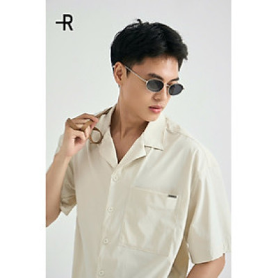 Áo sơ mi tay ngắn nam cổ cuban Form Boxy - RT 10S25SHS006 | ROUTINE CÀ MAU