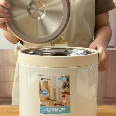 Nồi ủ nhiệt chân không Hàn Quốc, phiên bản cỡ lớn 6L - hàng chính hãng