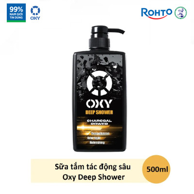 Sữa tắm cho nam sạch sâu, khử mùi cơ thể Oxy Deep Shower