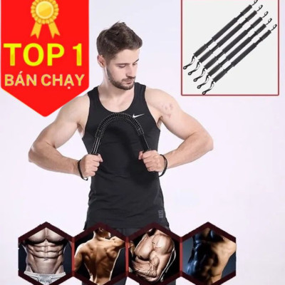 combo gậy lò xo 20kg và 30kg - gậy tập cơ tay, gậy bẻ lò xo tập ngực, xô, vai - Chính hãng dododios