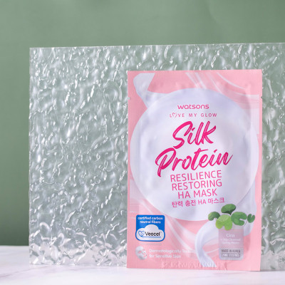 Mặt Nạ Watsons Love My Glow Silk Protein Resilience Restoring Ha Mask 21ml