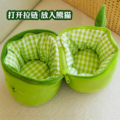 Gấu Bông Gấu Trúc Panda Trong Ống Tre 2 in 1 Cao Cấp