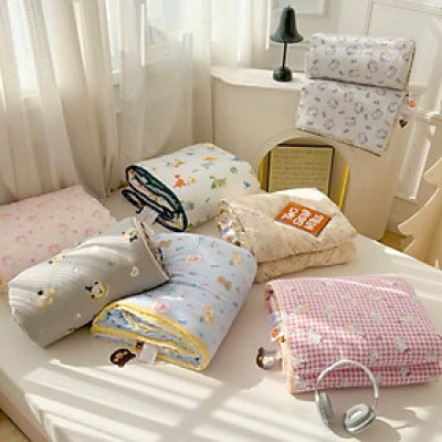 Chăn Đũi ICY Mới, Viền Ren Cao Cấp, Mềm Mịn, Mát Lạnh Cho Mùa Hè (2mx2m2) - HÀNG CHÍNH HÃNG MINIIN