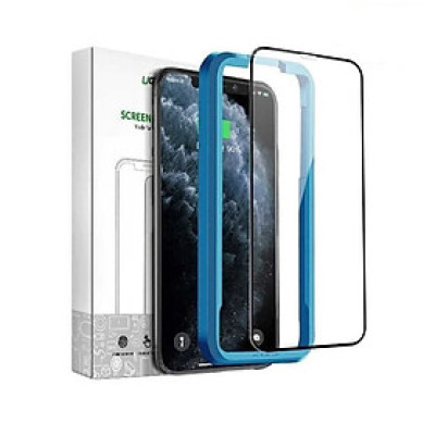 Miếng dán kính cường lực bảo vệ 3D dành cho Iphone 11 6.1inch 2 miếng Ugreen 70986 Hàng Chính Hãng