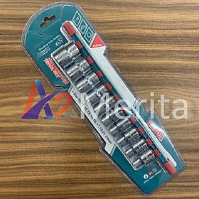 Bộ 10 đầu tuýp 1/2" Total THT121101