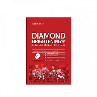 Mặt nạ giấy Some By mi Diamond Brightening  Glow Luminous Ampoule Mask