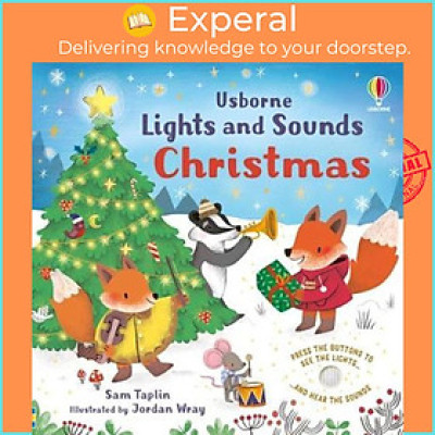 Sách - Lights and Sounds Christmas by Sam Taplin (UK edition, paperback)