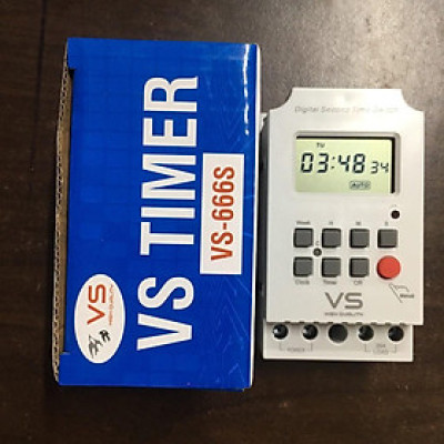 Hẹn giờ điện tử VS-666S (vỏ xanh) 