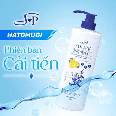 Sữa Tắm Dưỡng Ẩm Và Làm Trắng Da SHP Hatomugi Body Soap White & Moisture Rich (800 mL)