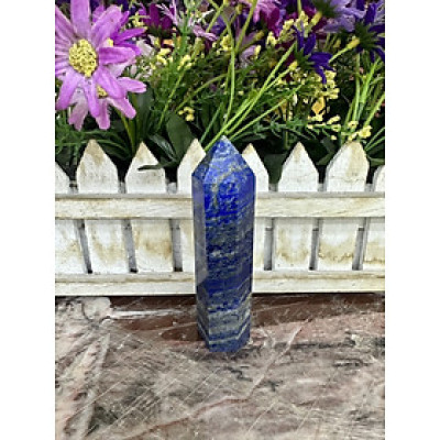 Trụ đá phong thủy trấn thạch đá Lapis Lazuli