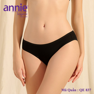 Mã QE 837. Quần lót nhãn hiệu annie, thiết kế  basic chất liệu cotton 100%.