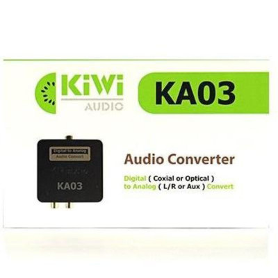 Bộ Chuyển Âm Thanh TV 4K Quang Optical Sang Audio AV Ra Amply + Cáp Optical (1m) HÀNG NHẬP KHẨU