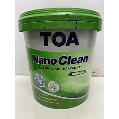 Sơn nước nội thất cao cấp Toa Nanoclean màu vàng kem 8792_ 15L