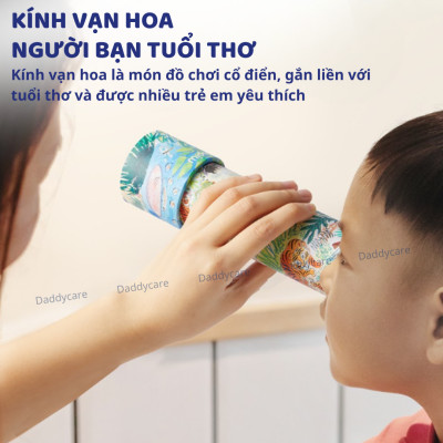Đồ chơi kính vạn hoa Mideer Colorful Kaleidoscope, Đồ chơi sáng tạo cho bé 3,4,5,6,7 tuổi