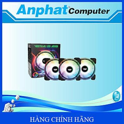 Bộ Kit 3 Fan VSP V306C LED ARGB - Hàng chính hãng