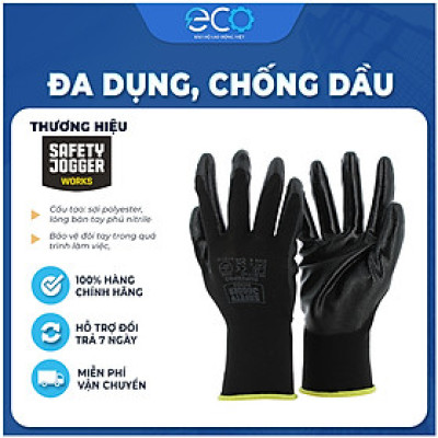 Găng tay bảo hộ chống dầu nhớt Jogger SUPERPRO