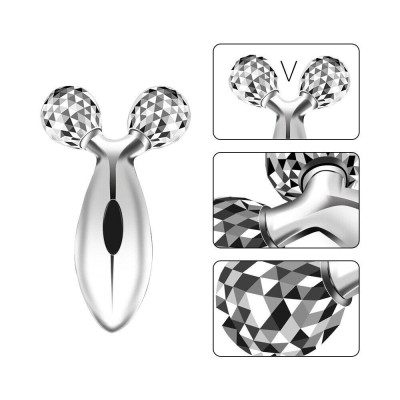 Thanh Lăn Nâng Cơ, Con Lăn Mát Xa Mặt, Cằm Săn Chắc Thon Gọn Gương Mặt Và Cơ Thể 3D (Có Hàng)