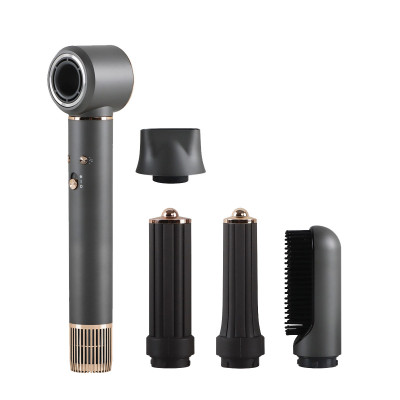 Máy sấy tạo kiểu tóc Locknlock Ion âm ENA426GRY Multi hair dryer 220V,1300W, 50Hz- Màu xám - Hàng chính hãng