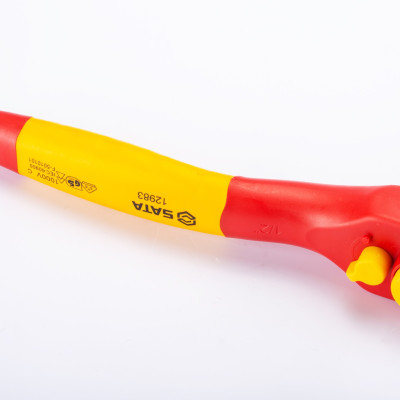 Cờ lê bánh cóc cách điện 1000V VDE đầu 1/2 dài 250mm SATA 12983