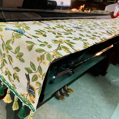 Khăn phủ đàn piano cơ đàn piano điện tử 88 phím phong cách Châu Âu cổ điển sang trọng chống bụi chống xước - HÀNG CHÍNH HÃNG