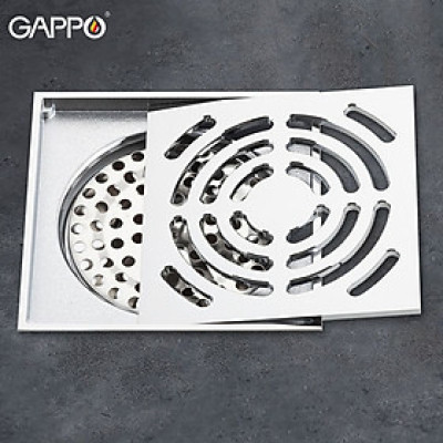 THOÁT SÀN ĐỒNG ĐÚC CAO CẤP NHẬP KHẨU NGA GAPPO G81550 NGĂN MÙI TUYỆT ĐỘ MẠ CROME - HÀNG CHÍNH HÃNG