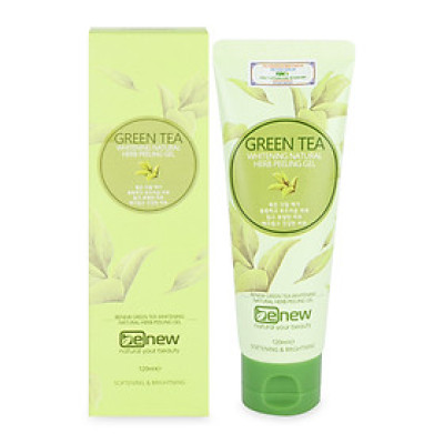 Kem tẩy da chết trắng da hỗ trợ trị mụn chiết xuất trà xanh  BENEW  PELLING GEL hàn quốc (120ml)