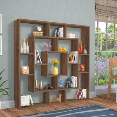 Giá sách bằng gỗ cho gia đình SMLIFE Burel