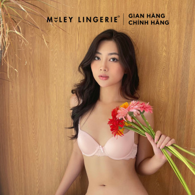Áo Ngực Nữ Có Gọng Mút Vừa Miley Lingerie - Màu trắng BRM02002