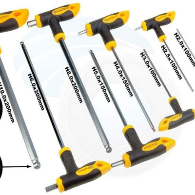 BỘ LỤC GIÁC CHỮ 8 CÂY TOLSEN 20062 - HÀNG CHÍNH HÃNG