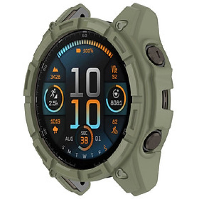 Ốp Case Armor chống va đập cho Garmin Fenix 8 AMOLED Size 43mm/47mm/51mm - Hàng Chính Hãng