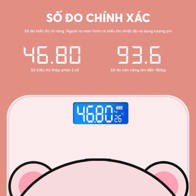 Cân  sức khỏe điện tử  hình con heo ,Cân sức khỏe gia đình ,  trọng lượng 180kg là sản phẩm rất cần thiết cho mọi gia đình 