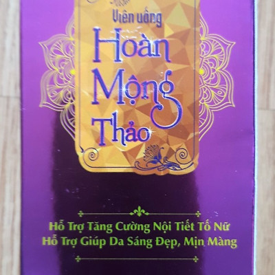 Thực Phẩm Chức Năng - Viên Uống Hoàn Mộng Thảo - Bổ Sung Nội Tiết Tố Nữ