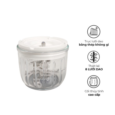 Máy xay thực phẩm Magic Eco AC-13 200W - Hàng chính hãng