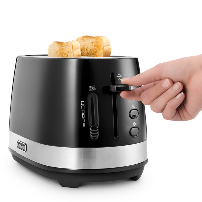 Máy Nướng Bánh Mì Delonghi CTLA2103.BK (800W) - Đen - Hàng chính hãng