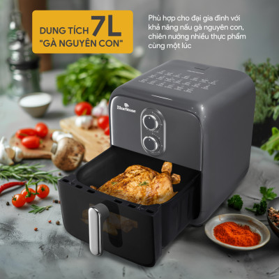 Nồi Chiên Không Dầu BlueStone AFB-5858 7 Lít 1800W - Hàng Chính Hãng