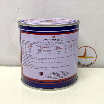 Sơn dầu Galant màu vàng Jonquil 534 _ 0.8L