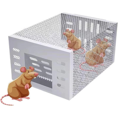 Bẫy Chuột Thông Minh, Lồng Bẫy Chuột Bắt Chuột Nhỏ Đến To Siêu Nhạy
