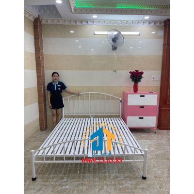 Giường sắt vòng cung Đại Thành nhiều kích cỡ từ 1m đến 1m8