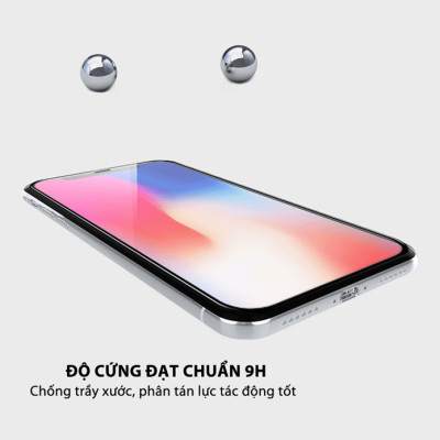 Dán cường lực iPhone 11 Pro Max Full 3D MIPOW KING BULL -hàng chính hãng
