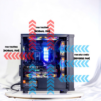 Fan MAGIC SNOWMAN F-135 ARGB - Hàng chính hãng
