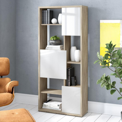 Tủ đựng sách tại nhà phong cách hiện đại SMLIFE Barack